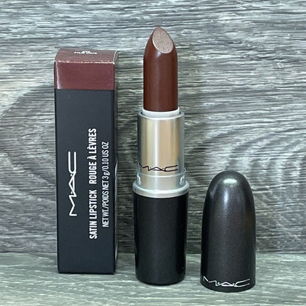 MAC Film Noir 818 Satin Lipstick Full Size - 100% Authentic