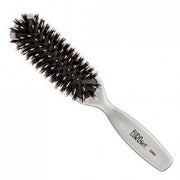 Eurostil White Bristle Hair Brush Rectangular Small