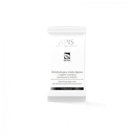 Apis Detox Algae Mask Detoxifying Algae Mask With Bamboo Charcoal And Ionized Silver 20g