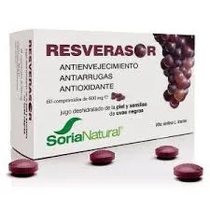 Soria Soria Resverasor 600 Mg 60 Tablets
