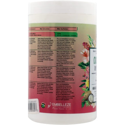 Novex Coconut Oil Deep Hair Mask 400g