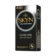 Skyn Feel Everything Close Feel Ultra Soft Ultra Thin Non-Latex Condoms - 10 Pieces