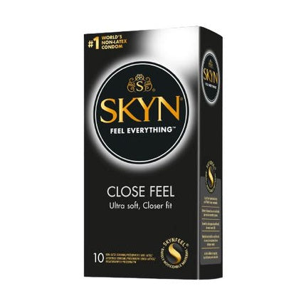 Skyn Feel Everything Close Feel Ultra Soft Ultra Thin Non-Latex Condoms - 10 Pieces