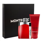 Montblanc Legend Red Eau De Parfum Set 100ml Spray 75ml Mini 100ml Shower Gel