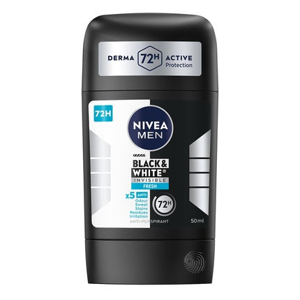 Nivea Men Black & White 48h Anti-Perspirant Stick for Men 50ml