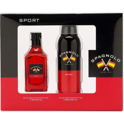 Spagnolo Sport Man Cologne 75ml And Deodorant Gift Set