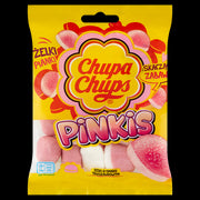 Chupa Chups Pinkis Strawberry Flavored Gummy Bears 90g