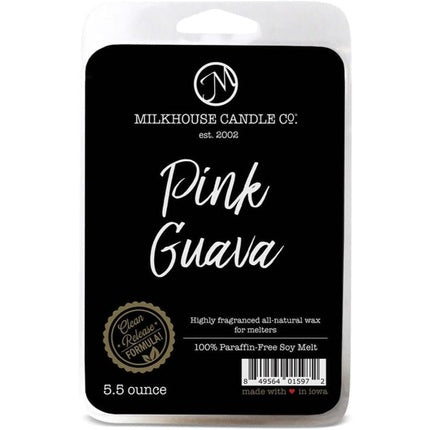 Milkhouse Candle Company Pink Guava Creamery Collection Soy Wax Fragrance