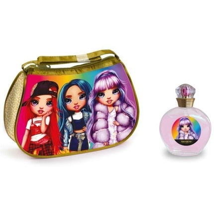 Rainbow High Culture Bag with Handle containing Eau de Toilette 50ml with Sprayer