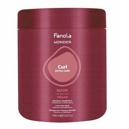 Fanola Wonder Curl Extra Care Hair Mask - 1000ml