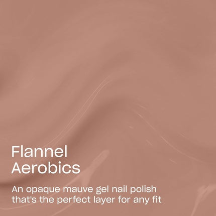 OPI GelColor Flannel Aerobics Opaque Soft Lilac Purple Creme UV Cure Gel Nail