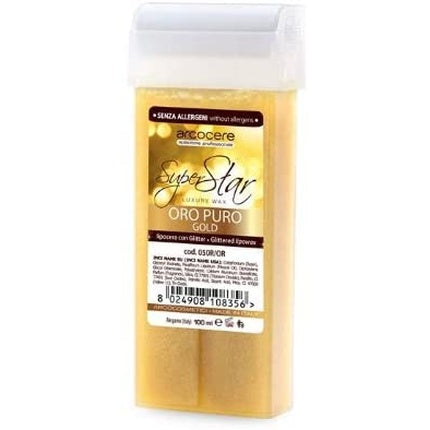 Roll-On Wax Cartridge 100ml Roller Hair Removal Wax Depilatory Refill Strawberry Le Fruttose