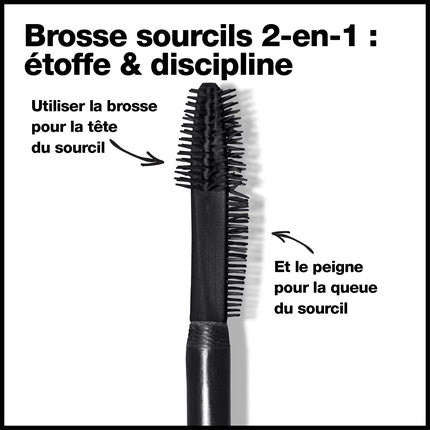 Revlon ColorStay Eyebrow Filler Long-Lasting and Volumizing Waterproof 306 Transparent Colorless