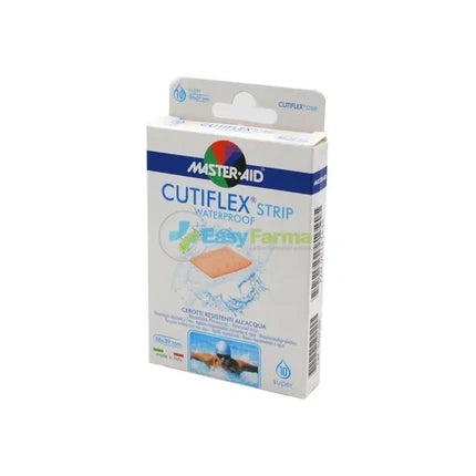Pietrasanta Pharma Masterad Cutiflex Strip Water Stop Bandage Without Latex 10 Bandages 86x39 Mm