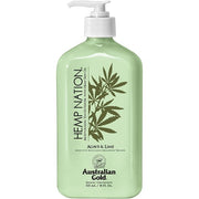 Hemp Nation Agave & Lime Body Lotion Moisturizer and Tan Extender 535ml