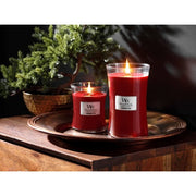 Woodwick Medium Cinnamon Chai, Wax, Red, 10 X 10 X 11 Cm, 275