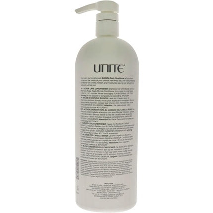 Unite Blonda Condition Toning Conditioner for Unisex 33.8oz
