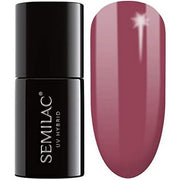 Semilac UV Nail Polish Berry Nude 005 Burgundy Red Color 7ml