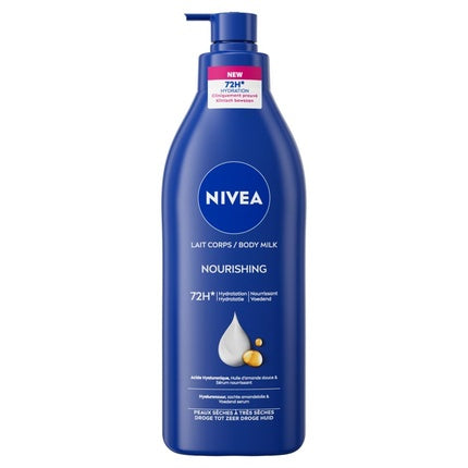 Nivea Body Milk Caring Pump - Moisturizing Body Care
