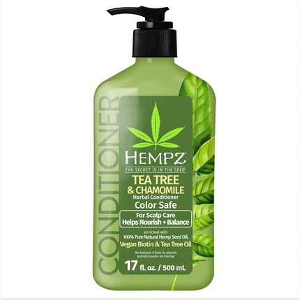 Hempz Biotin Hair Conditioner Tea Tree & Chamomile for Scalp Care