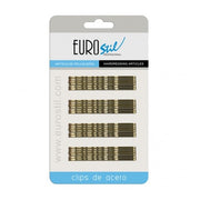 Eurostil Bronze Clips Ondina 70mm Pack Of 24