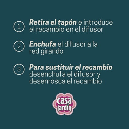 Casa Jardín Electric Diffuser Essential Oil with Citronella Up to 45 Nights 32ml