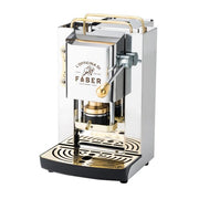 Faber Pro Deluxe Stainless Steel & Brass Ese Pad Espresso Machine