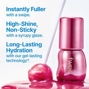 Fwee 3D Voluming Gloss 30 Sheer Sorbet 30ml High Shine Non-Sticky Lip