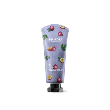 FRUDIA My Orchard Passion Fruit Exfoliating Body Scrub Wash 200ml - Moisturizing Korean Body Wash for Women and Men