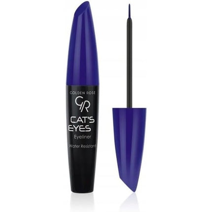 Golden Rose Matte Catseye Blue Eyeliner Water Resistant