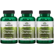 Swanson Chinese Skullcap Herbal Supplement for Relaxation and Sleep Support 90 Capsules 400mg