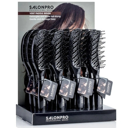Xanitalia Pro Xan Pro Salon Pro Vent Paddle Brush X12
