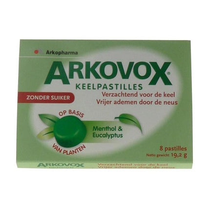 Arkopharma Arkovox Throat Pastilles Menthol & Eucalyptus