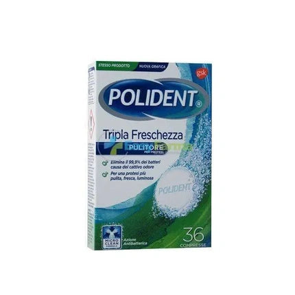 Haleon Italy Srl Polident Triple Freshness 36 Capsules