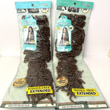 Bobbi Boss Nu Locs 36" Extra Long Color 27 - Pack of 2
