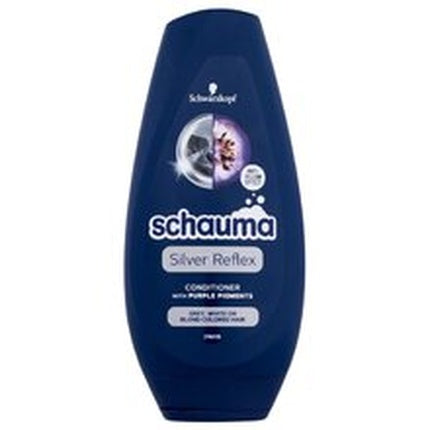 Schwarzkopf Professional Schauma Silver Reflex Conditioner For Grey White Or Dyed Blonde Hair