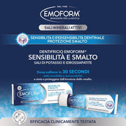 Emoform Sensitive Toothpaste and Nail Polish with Potassium Salts 75ml