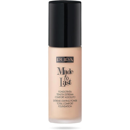Pupa Milano Made To Last Foundation 30ml Light Beige