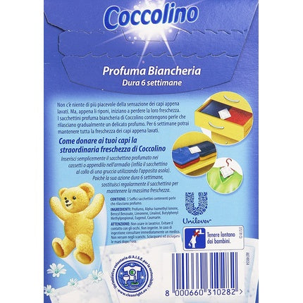 Coccolino Assorted Laundry Fragrances Perfumes 3 Sachets
