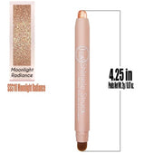 Jcat Beauty Professional SSS110 Moonlight Radiance Shimmer Struck Shadow Automatic Stick Eye Shadow Makeup Eyeshadow with Free Zipper Bag