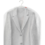 Rayen Wardrobe Clothes Hanging Suit Dress Cover Resistant to Dust, Moisture, and Moths Peva Translucent 60 x 135 cm