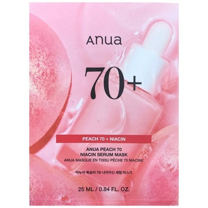 Anua Peach 70 Niacin Serum Mask - 25 Ml