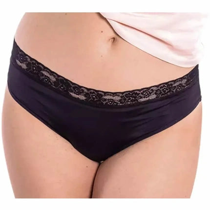 Enna Enna Menstrual Panty Classic Black Moderate Flow Size Xxsm