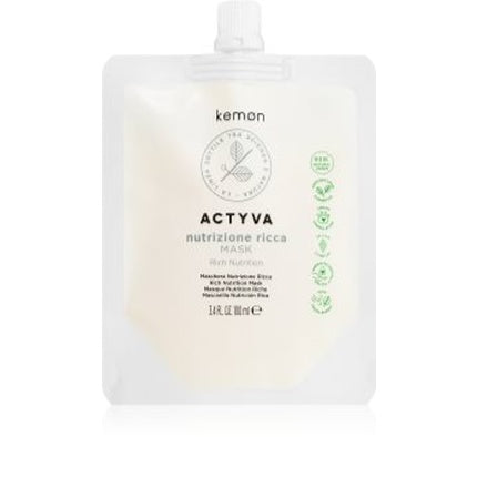 Kemon Actyva Nutrizone Ricca - Intense Mask For Ultra-Dry Hair