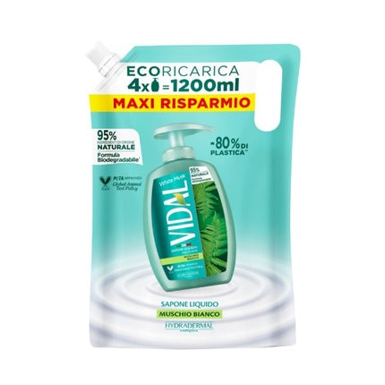 VIDAL White Musk Liquid Soap 1.2L Refill