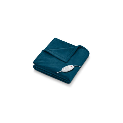 Beurer Heating Blanket Hd 75 In Ocean Blue With 3 Years Warranty