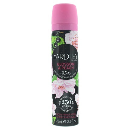 Yardley Blossom And Peach Body Spray 75ml For Women