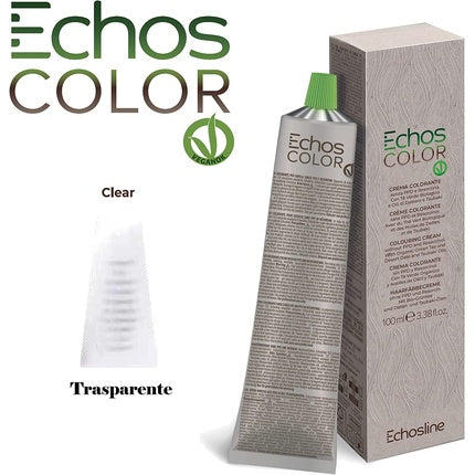 New Echos Color Clear Transparent Color Cream without PPD and Resorcinol 100ml