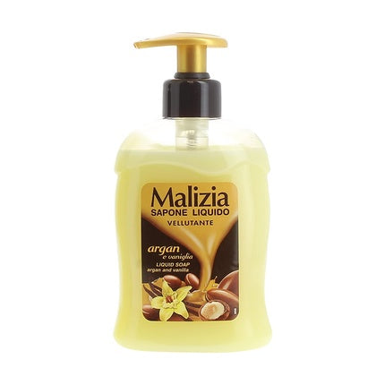 Malizia Liquid Soap Argan and Vanilla 300ml 10.14 fl.oz