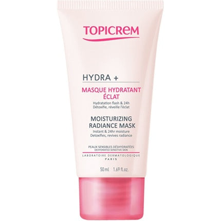 Topicrem Hydrating And Brightening Face Mask Hydra Moisturizing Radiance Mask 50 Ml